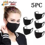 5pcs Cotton Facemask Reusable Anti-dust